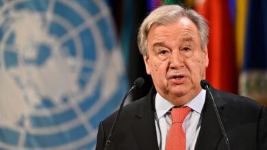 Guterres: Any point in Gaza is a possible target