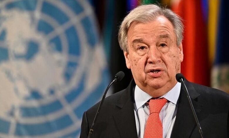 Guterres: Any point in Gaza is a possible target