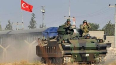 Heavy conflict between the Turkish army and the armed forces in Afrin