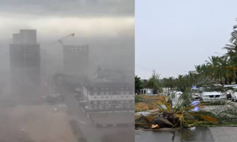 Heavy storm damage to the city of Adana, Türkiye + video