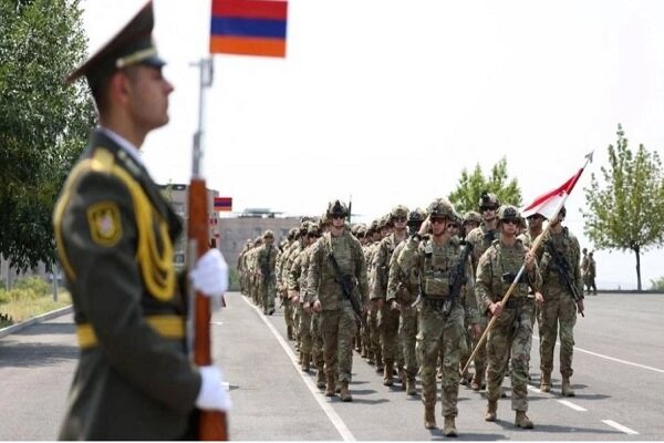 Holding a 9-day joint exercise between Armenia and the United States