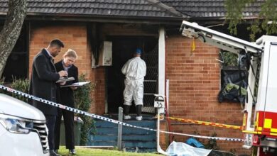 House fire in Sydney with 3 child victims/ 1 person arrested