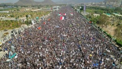 Human storm in Al-Sabain Square, Sana’a+film