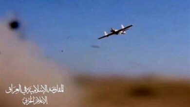 Iraqi Islamic Resistance drone attack on an important target in Umm al-Rashrash + film