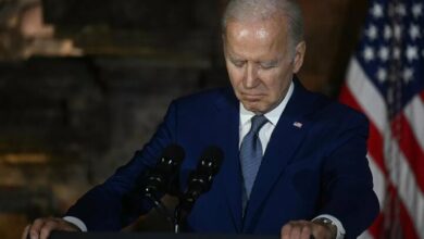 Joe Biden: Violence has no place in America/Trump’s situation is good