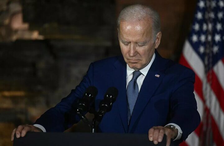 Joe Biden: Violence has no place in America/Trump’s situation is good