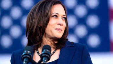 Kamala Harris expressed her concern about the situation in Gaza