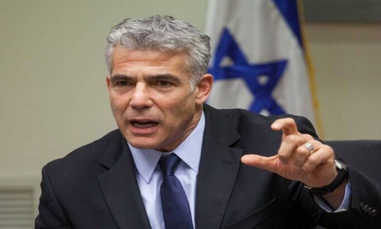 Lapid: Israel’s war in Gaza must stop