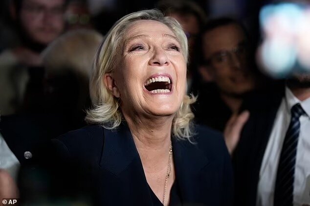 Le Pen: “National Rally” practically wiped out Macron!