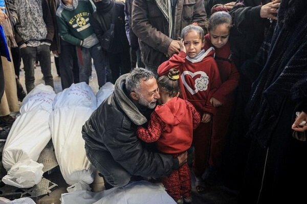 Martyrdom of Palestinian citizens following the bombing of residential areas in Gaza