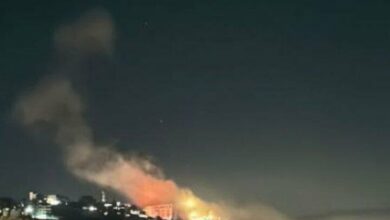 Massive bombing of southern Lebanese towns by the Zionists