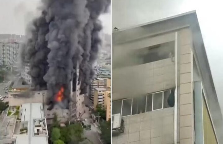 Massive fire in a shopping mall in China/ 6 people were killed