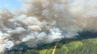 Massive fire in the tourist town of “Jasper” in Canada