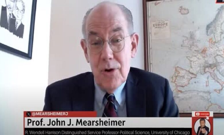 Mersheimer: All the weapons that the West gives to Ukraine will be neutralized by Russia