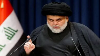 Moqtada Sadr’s reaction to Trump’s assassination/ We don’t know, maybe it’s a propaganda film!