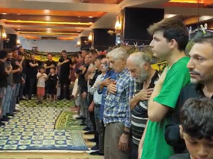 Mourning ceremony of Imam Hussein (AS) in different cities of Türkiye ...