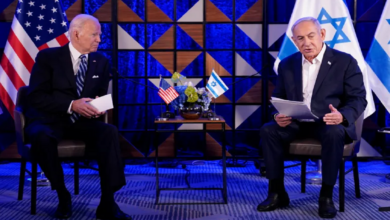 Netanyahu meets with Biden on the sidelines of the joint session of the Congress and the Senate