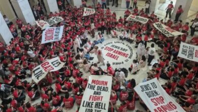 Netanyahu’s speech in the US Congress with protest + video