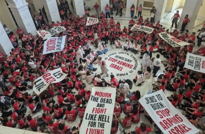 Netanyahu’s speech in the US Congress with protest + video