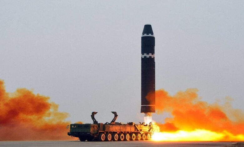 North Korea test-fired a new tactical missile