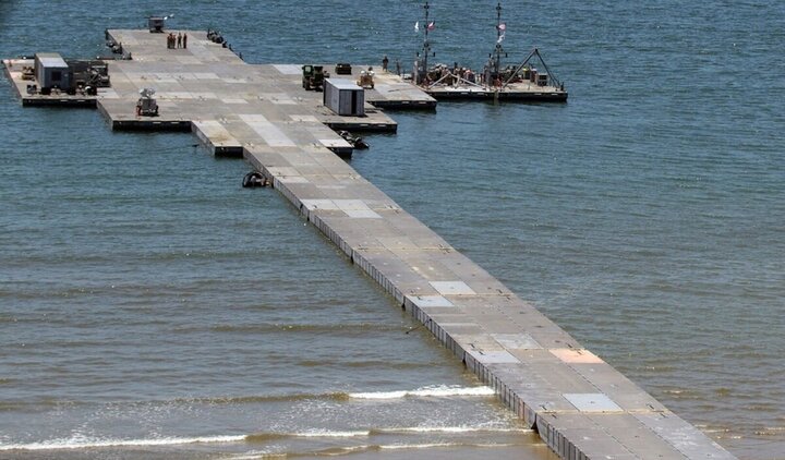 Pentagon: We still haven’t succeeded in re-installing the temporary Gaza pier