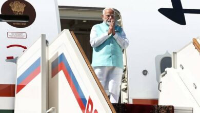 Prime Minister of India arrived in Russia