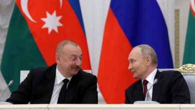 Putin praised the development of economic relations between Moscow and Baku