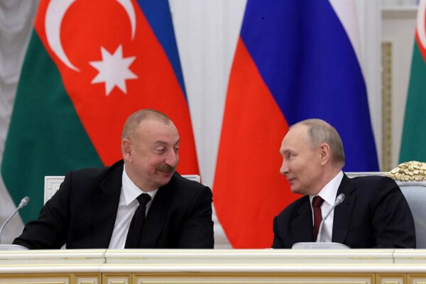 Putin praised the development of economic relations between Moscow and Baku