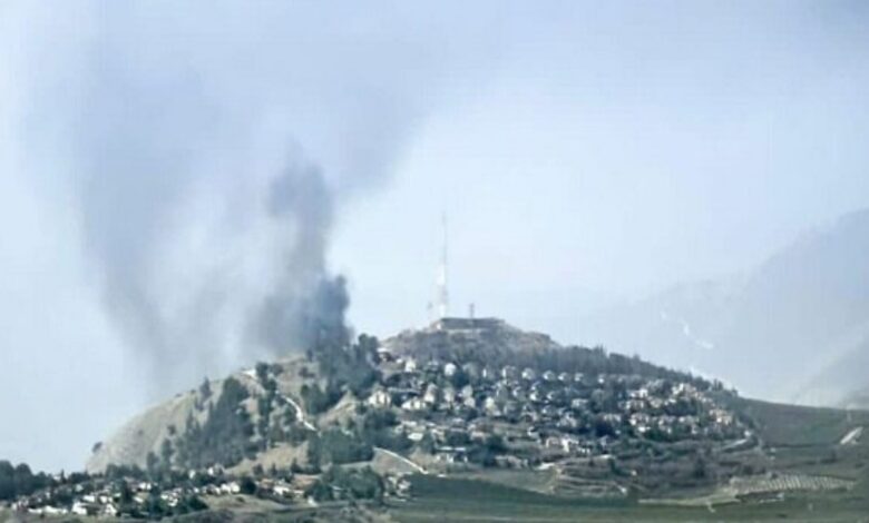 Rocket and artillery attacks by Lebanon’s Hezbollah to the north of the occupied territories