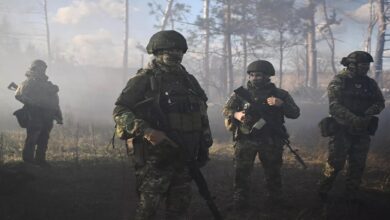 Russian forces captured a town in the Donetsk region