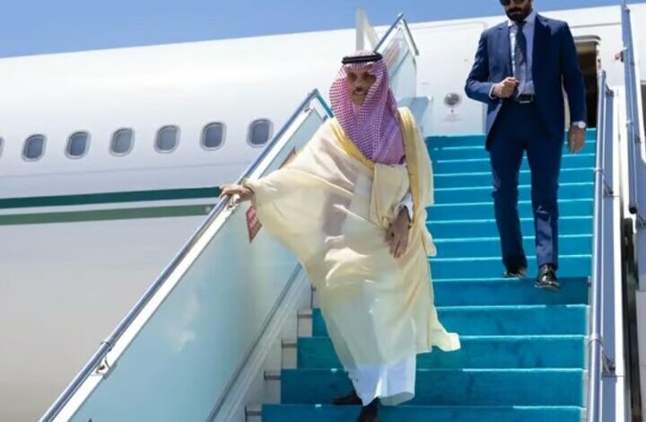 Saudi Foreign Minister arrived in Türkiye