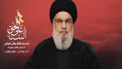 Seyyed Hassan Nasrallah: We will never remain silent against the crimes of Gaza