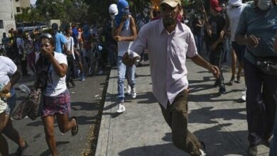 The anger of the US and the opposition was triggered by the election result/riot in Caracas