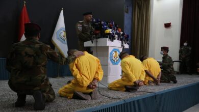 The arrest of a core of the PKK terrorist group in Iraq