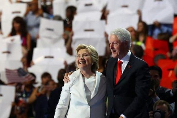 The Clintons got behind Biden