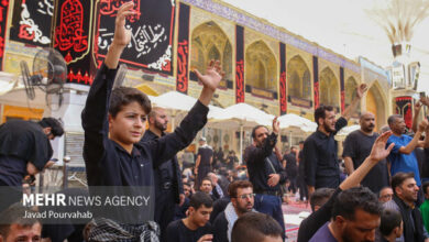 The closure of Najaf Ashraf Grand Bazaar on the occasion of celebrating the 10th night of Muharram