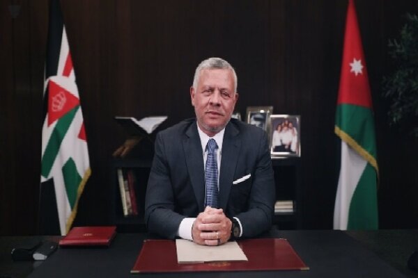 The congratulatory message of the King of Jordan to the doctors