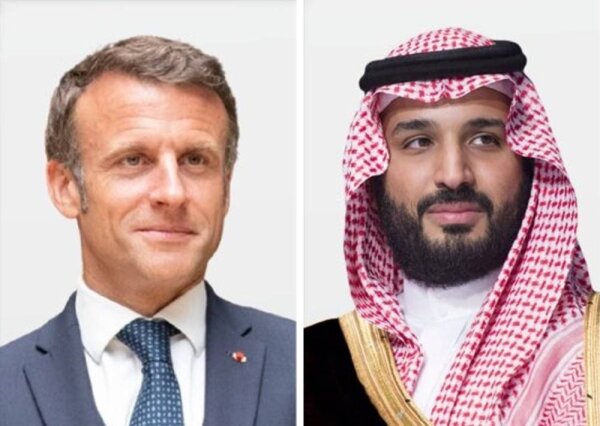 The conversation between the Crown Prince of Saudi Arabia and the President of France centered on the developments in Gaza