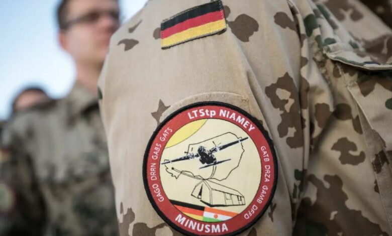 The end of the German military presence in Niger