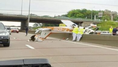 The fatal plane crash near Paris; Three people were killed