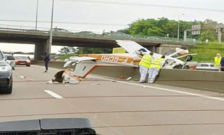 The fatal plane crash near Paris; Three people were killed