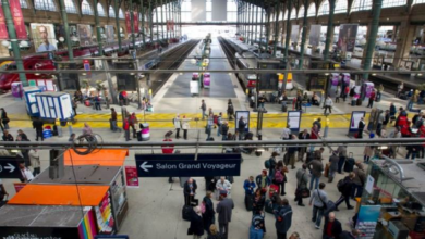 The French rail network was targeted by vandals on the eve of the Olympics