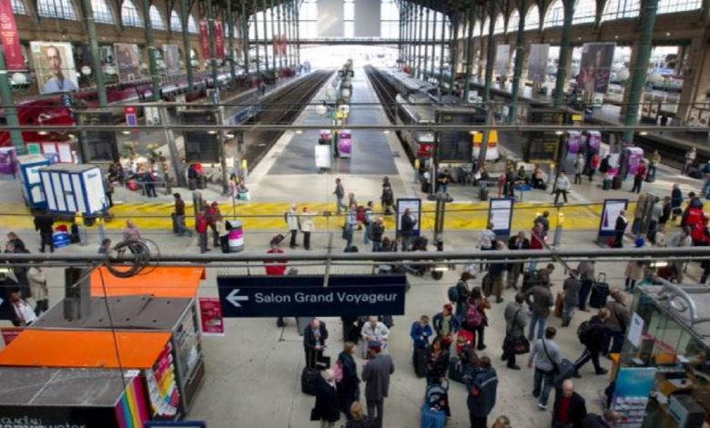 The French rail network was targeted by vandals on the eve of the Olympics