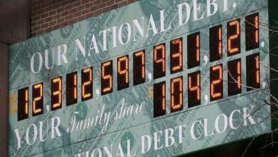 The increase in the US national debt is a sign of the country’s financial decline