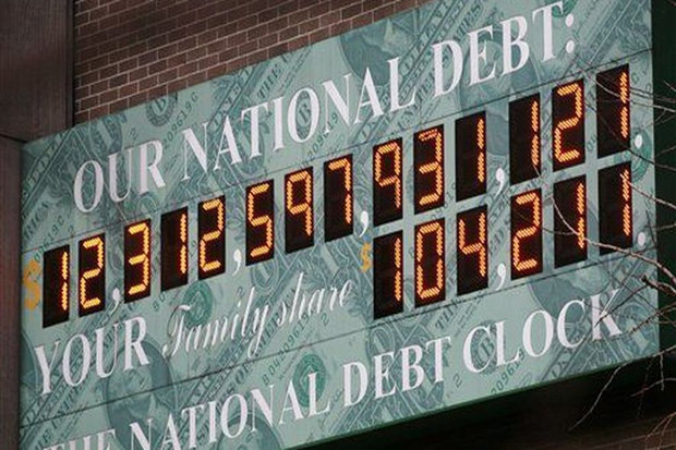 The increase in the US national debt is a sign of the country’s financial decline