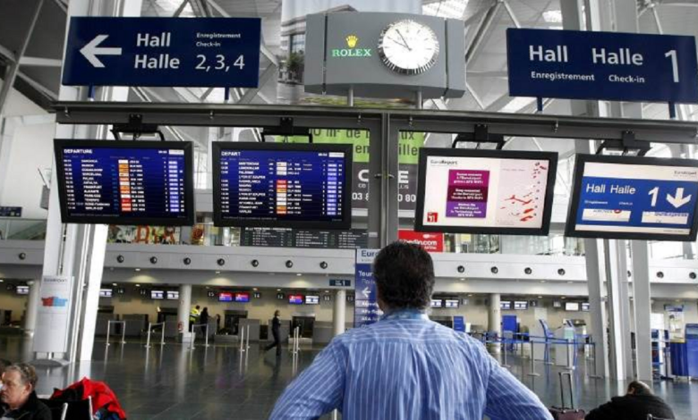 The joint France-Swiss airport was evacuated for security reasons