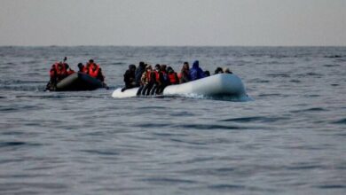 The migrant boat sank while crossing the English Channel/ 4 people were killed