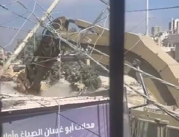 The moment of brutal destruction of Nurshams camp in Tulkarm