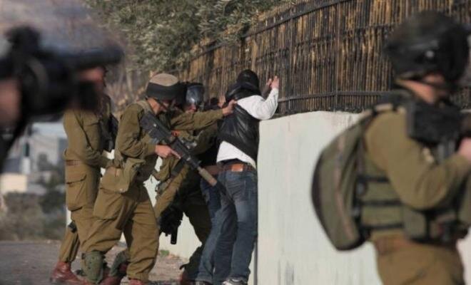 The number of detainees in the West Bank reached 9,500