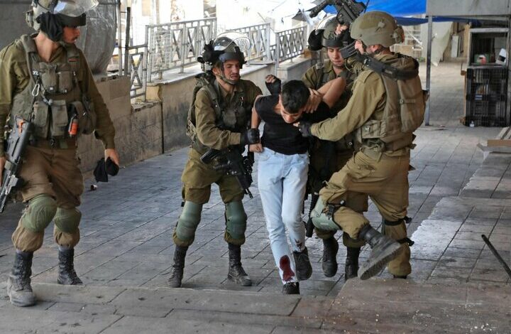 The number of people arrested in the West Bank reached 9,870